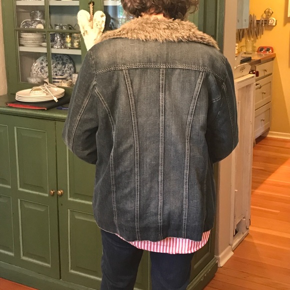 Denim Lined Jacket - Picture 2 of 8